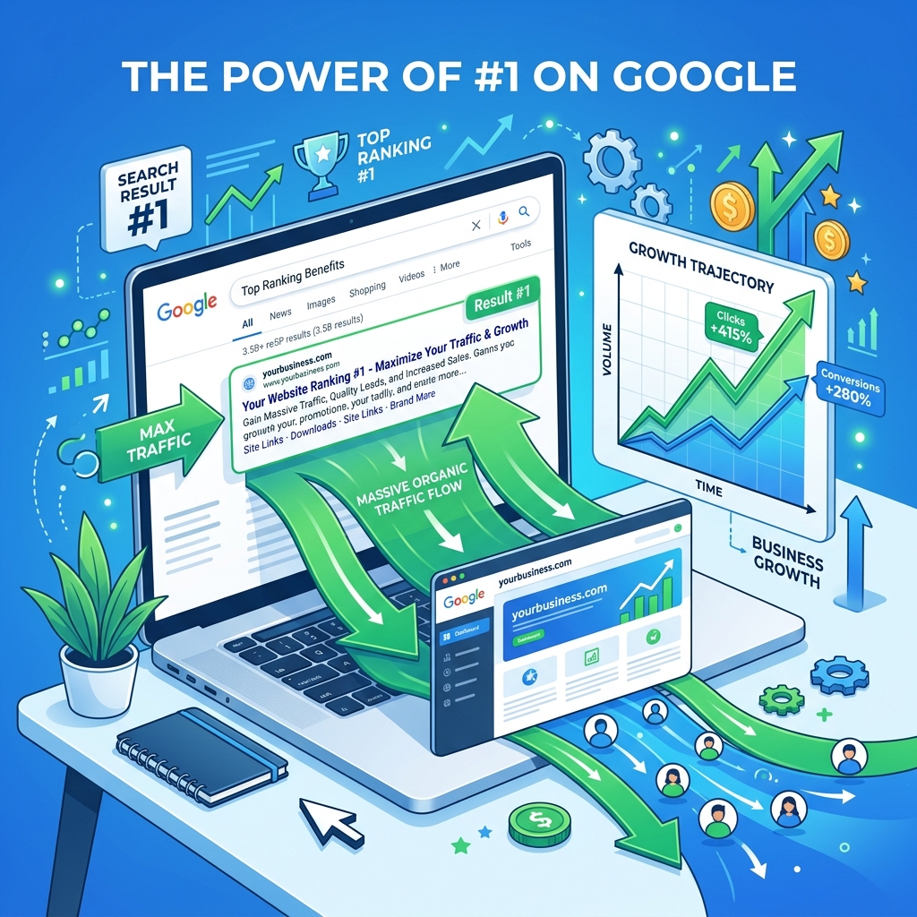 SEO Benefit Illustration